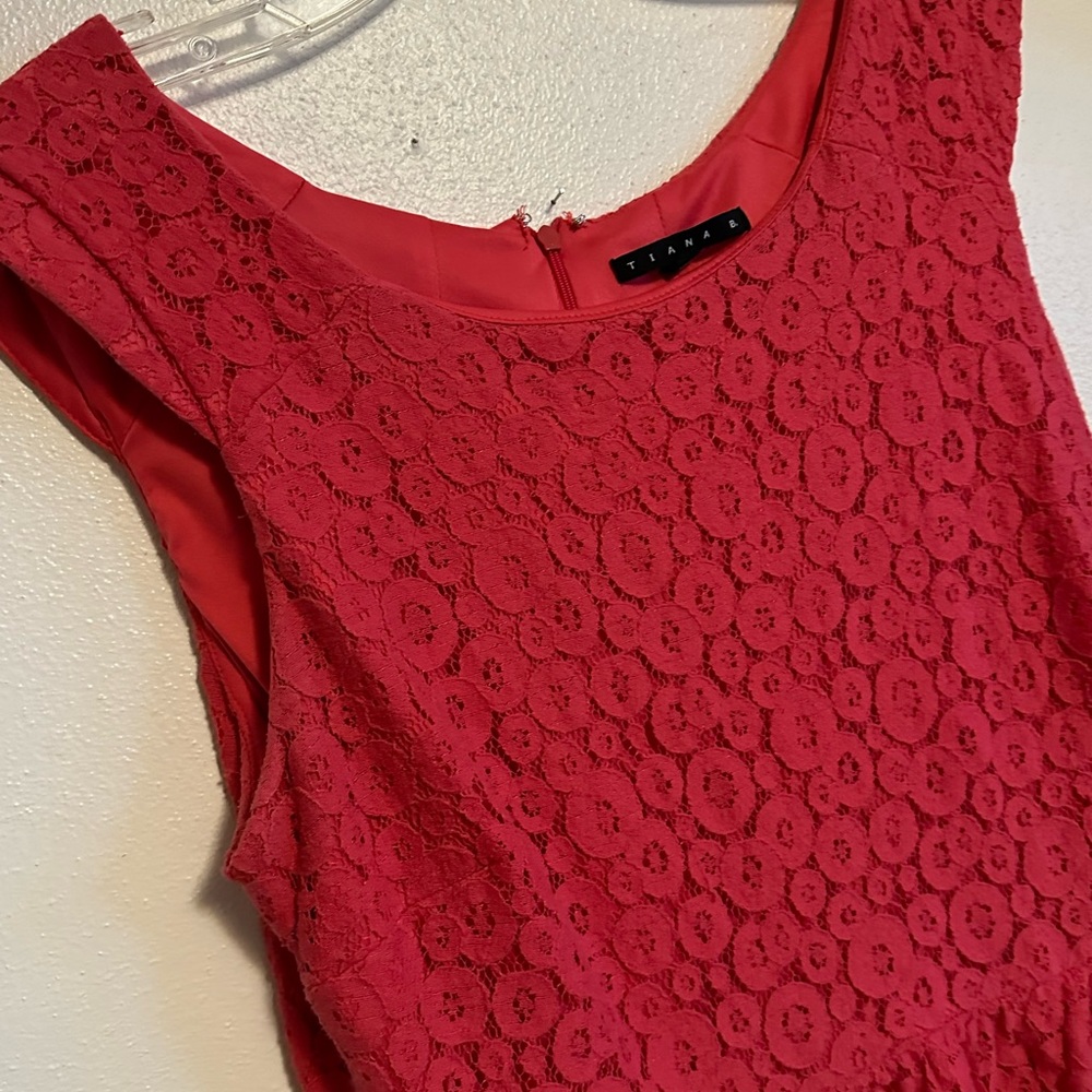 Vintage Lace Pencil Dress size 14 - Picture 2 of 3